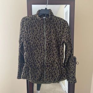 Micro fleece zip up jacket